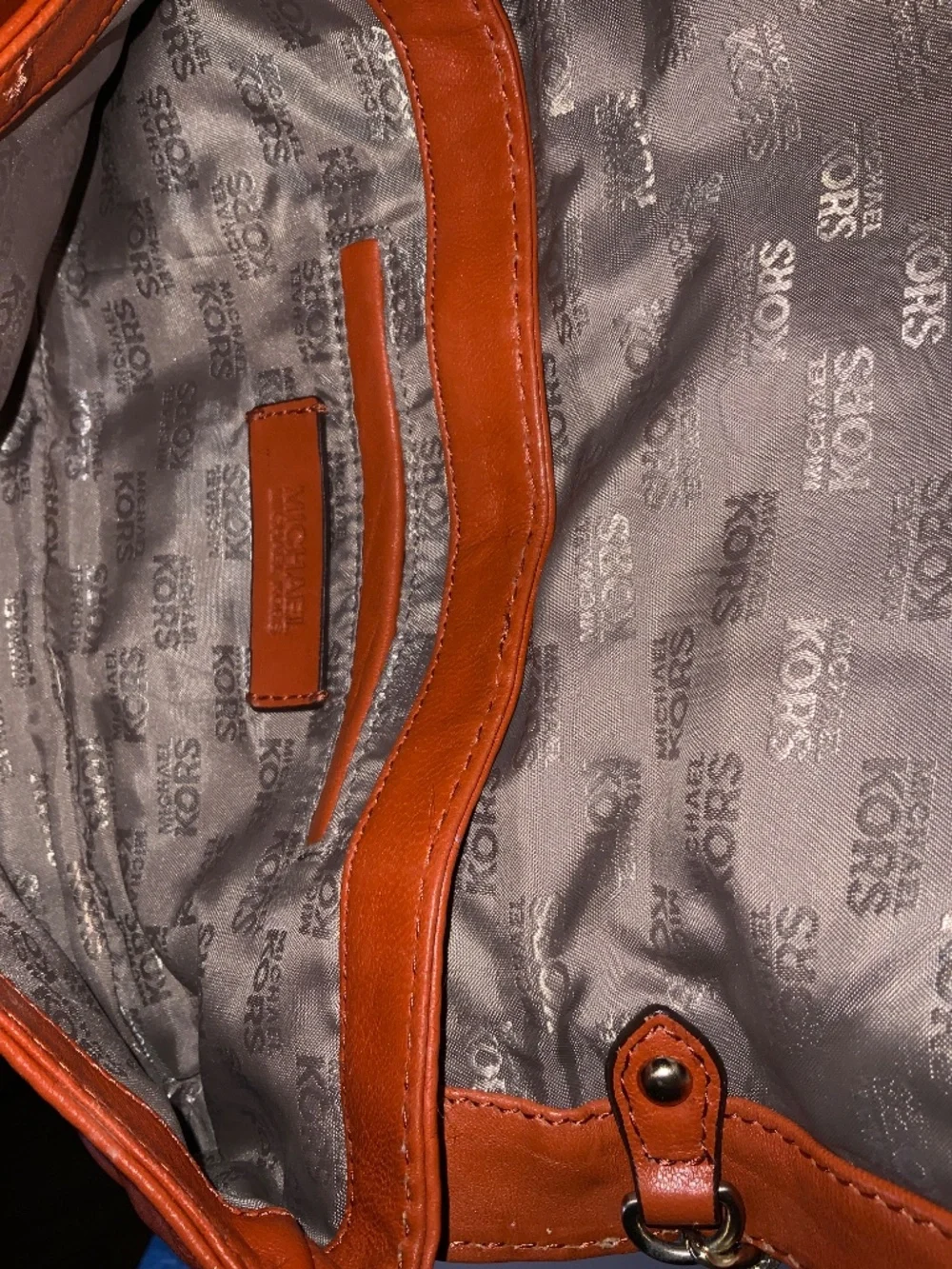 Pumpkin Spice MK Handbag